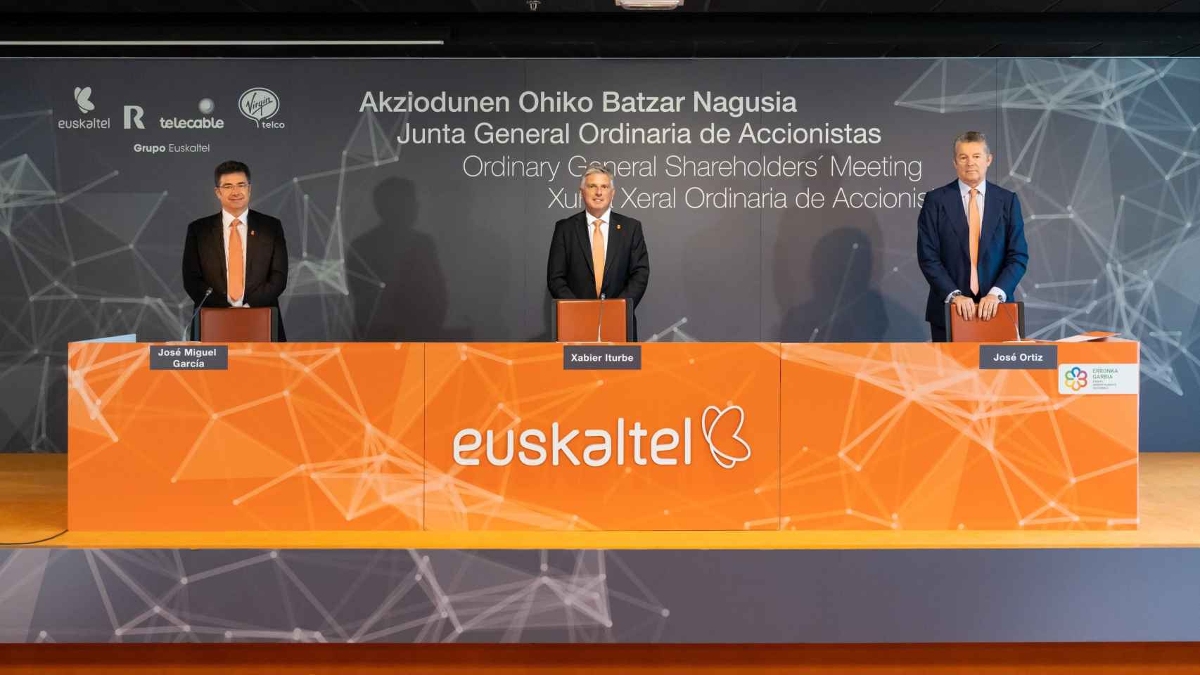 Junta general de accionistas 2020 de Euskaltel / EP