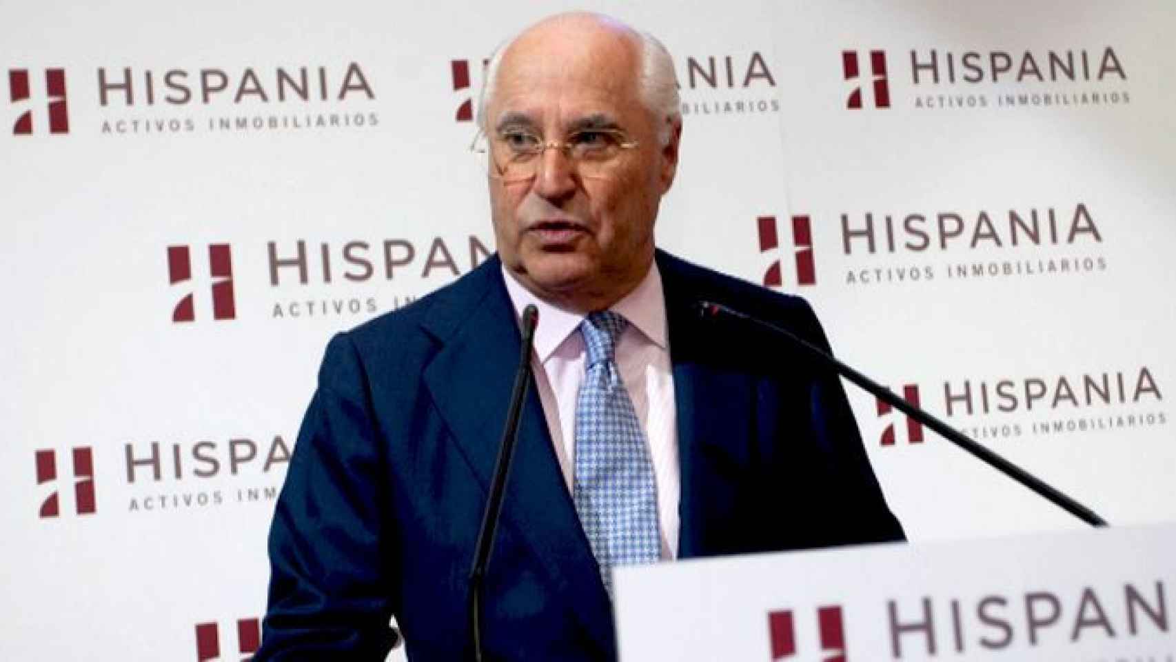 Rafael Miranda, presidente de Hispania, la socimi contra la que el fondo Blackstone ha lanzado una OPA / EE