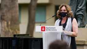 La alcaldesa de Barcelona, Ada Colau, en el homenaje al dramaturgo Benet i Jornet / AYUNTAMIENTO