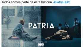 Cartel promocional de la serie Patria, de HBO / HBO