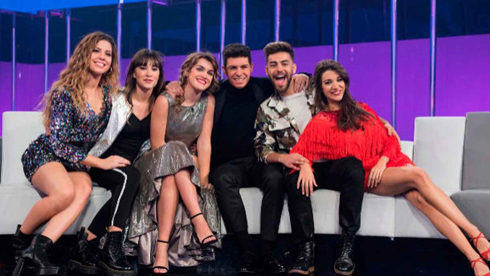 Los candidatos de Operación Triunfo para representar a España en Eurovisión / EFE