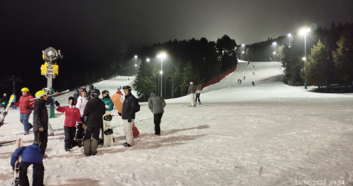 Las pistas de esquí de Masella de noche / CG