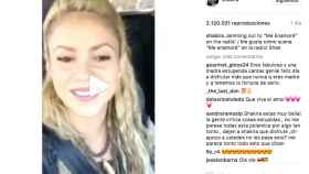 Shakira subió un vídeo a Instagram de su nueva canción 'Me enamoré' / Instagram