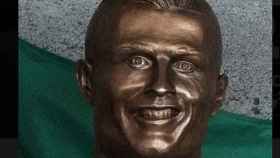 El busto de Cristiano Ronaldo desata las burlas