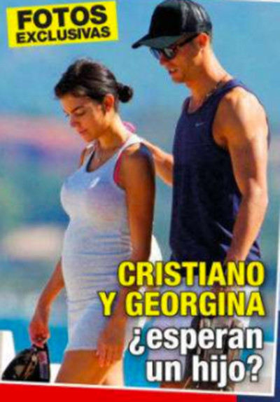 cristiano georgina embarazo