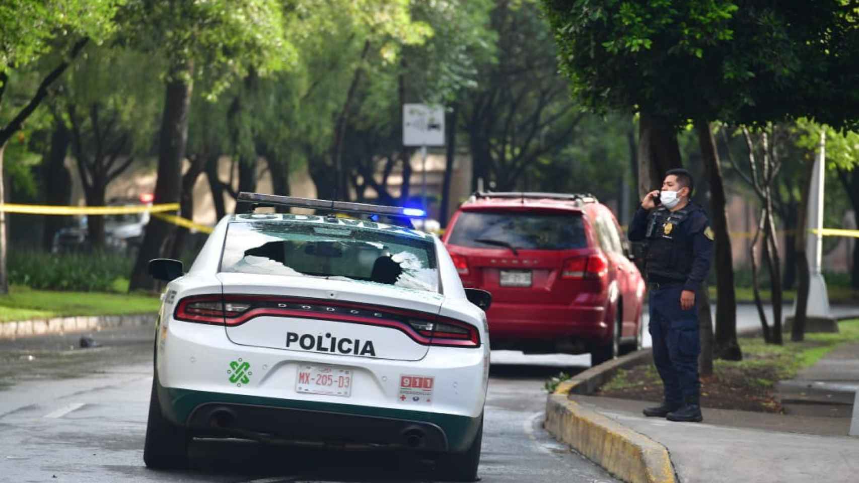 Un coche de la policía de México / EP