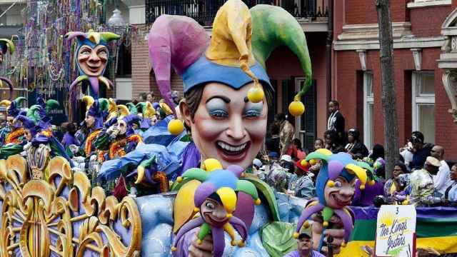 Carroza de carnaval en el 'Mardi Gras' de Nueva Orleans / CG