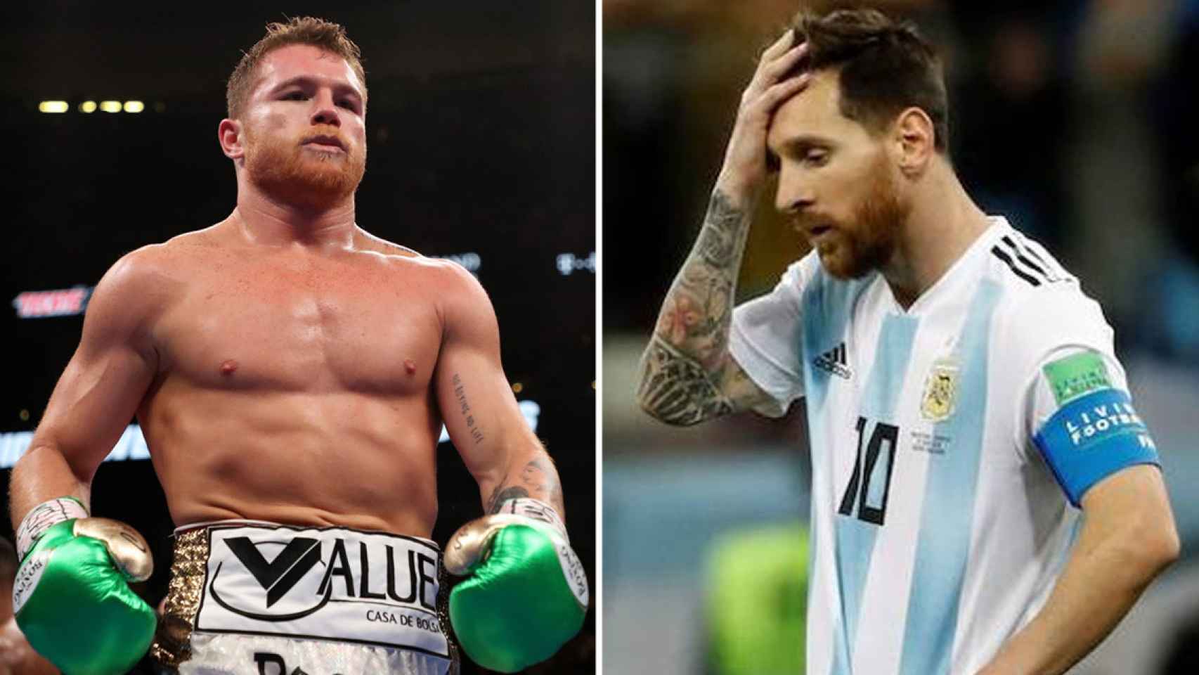 Canelo Álvarez amenaza a Lionel Messi por culpa de un vídeo viral / CULEMANÍA