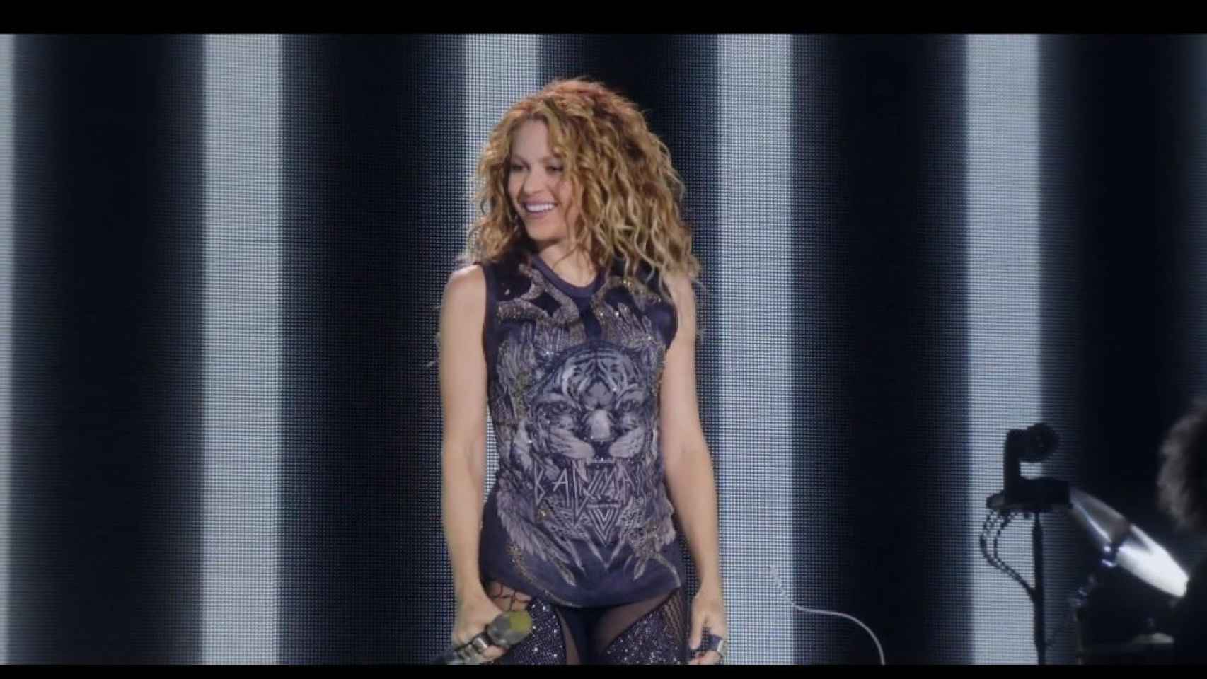 Shakira durante un concierto /REDES