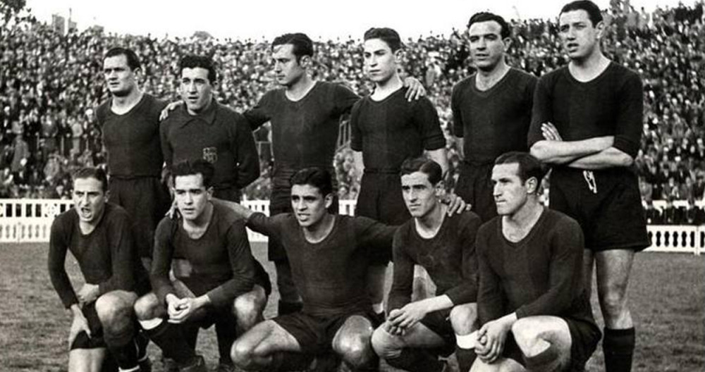 El equipo del Barça, durante la década de los 30 / FCB