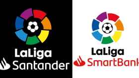 Los logos de la Primera y la Segunda División española en un fotomontaje / CULEMANÍA