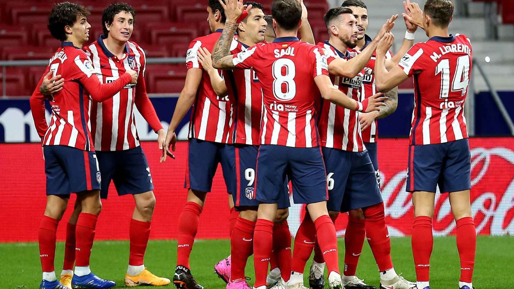 Los jugadores del Atlético de Madrid celebrando un gol / Atlético de Madrid