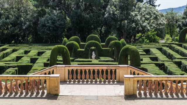 Parque y jardines del laberinto de Horta en Barcelona