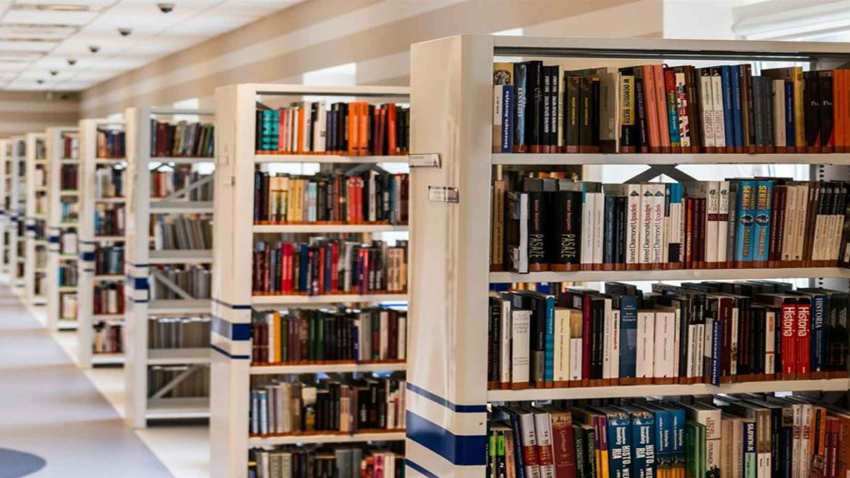 Biblioteca similar a la de la UPF / PIXABAY