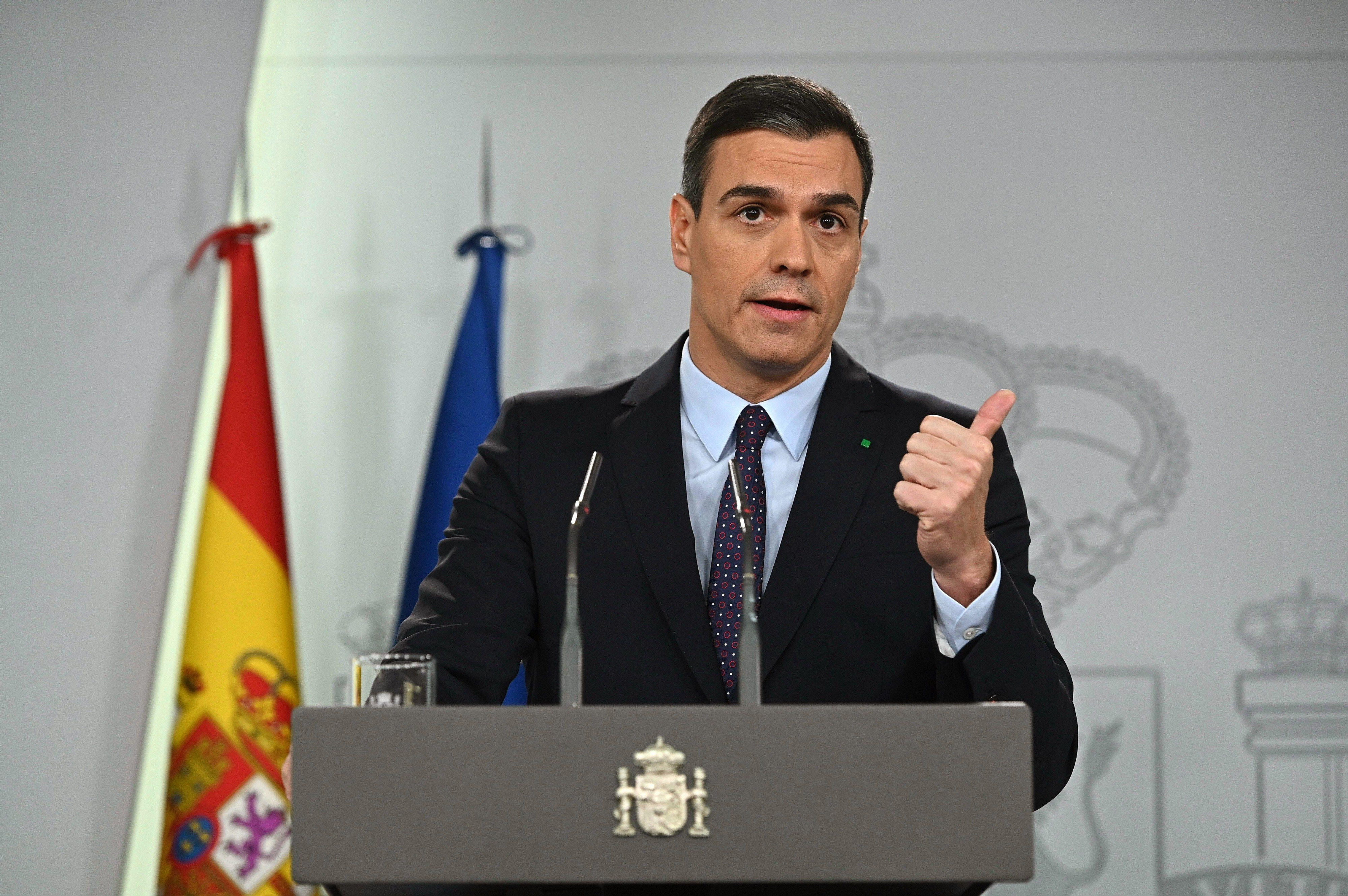 El presidente del Gobierno en funciones, Pedro Sánchez / EFE