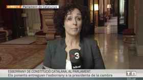 TV3 ofrece una cobertura inédita a la presentación de una propuesta de Constitución catalana impulsada por un grupo de particulares.
