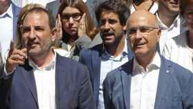 El secretario general de UDC, Ramon Espadaler, junto al líder del partido, Josep Antoni Duran Lleida.