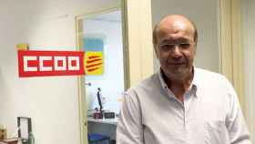 El secretario general de CCOO de Cataluña, Joan Carles Gallego