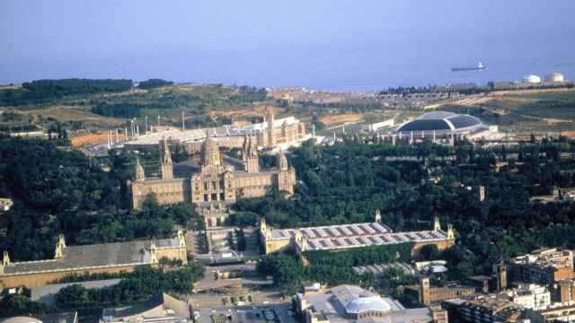 Panorámica de la montaña de Mointjuïc en Barcelona / EUROPA PRESS