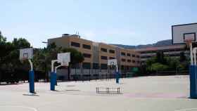 Imagen de la pista de baloncesto del Liceo Francés de Barcelona / CG