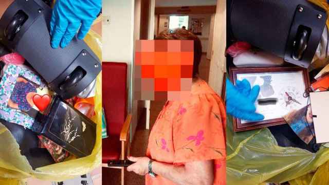 D., la mujer mayor de 72 años que falleció en el Centro Sociosanitario de Viladecans y cuya familia denuncia que fue robada , y sus pertenencias / CG