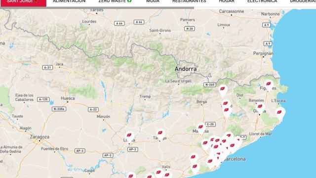 El mapa de floristerías de Tiendeo para celebrar Sant Jordi