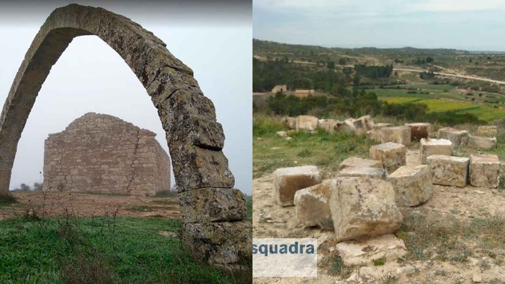 El arco de Adar, antes y después
