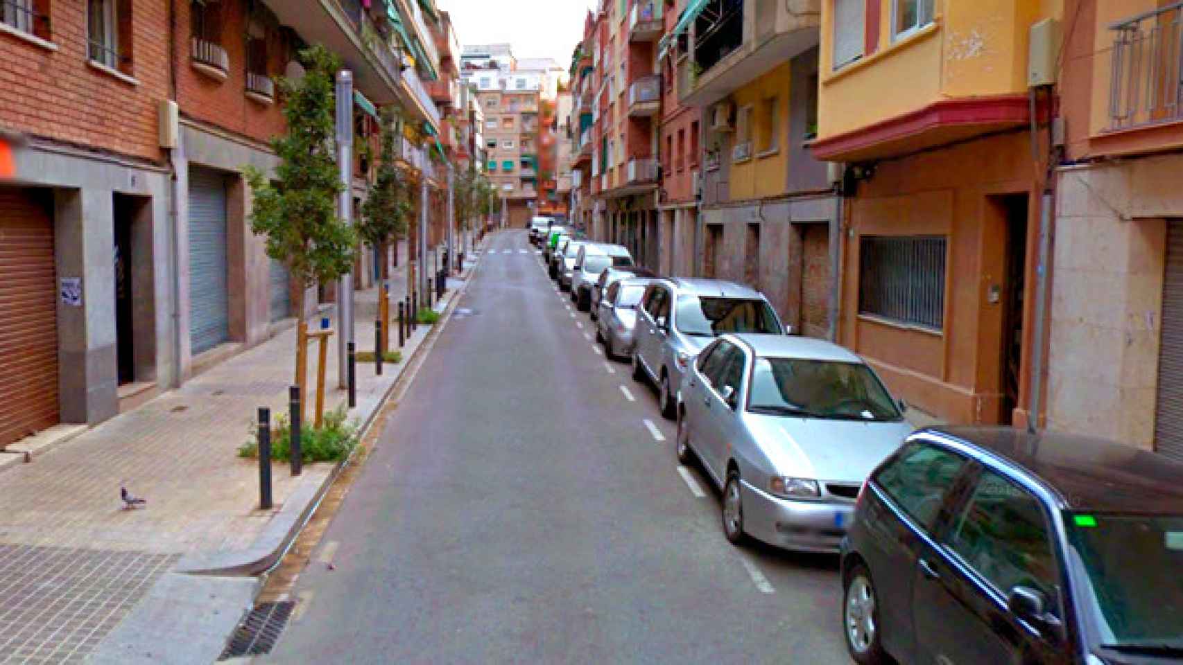 Imagen de la calle Japó de Barcelona, donde se prevé construir una mezquita / CG