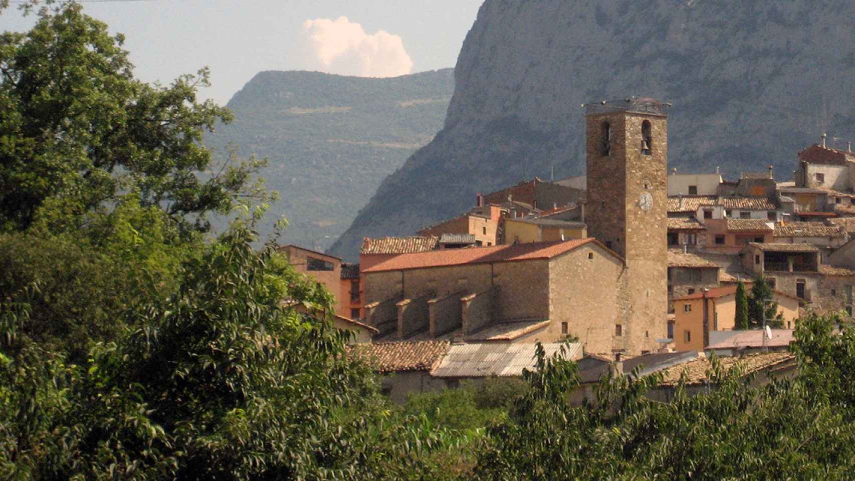 Vistas de Coll de Nargó (Lleida), municipio en el que se encuentra el pueblo de Sallent / CG