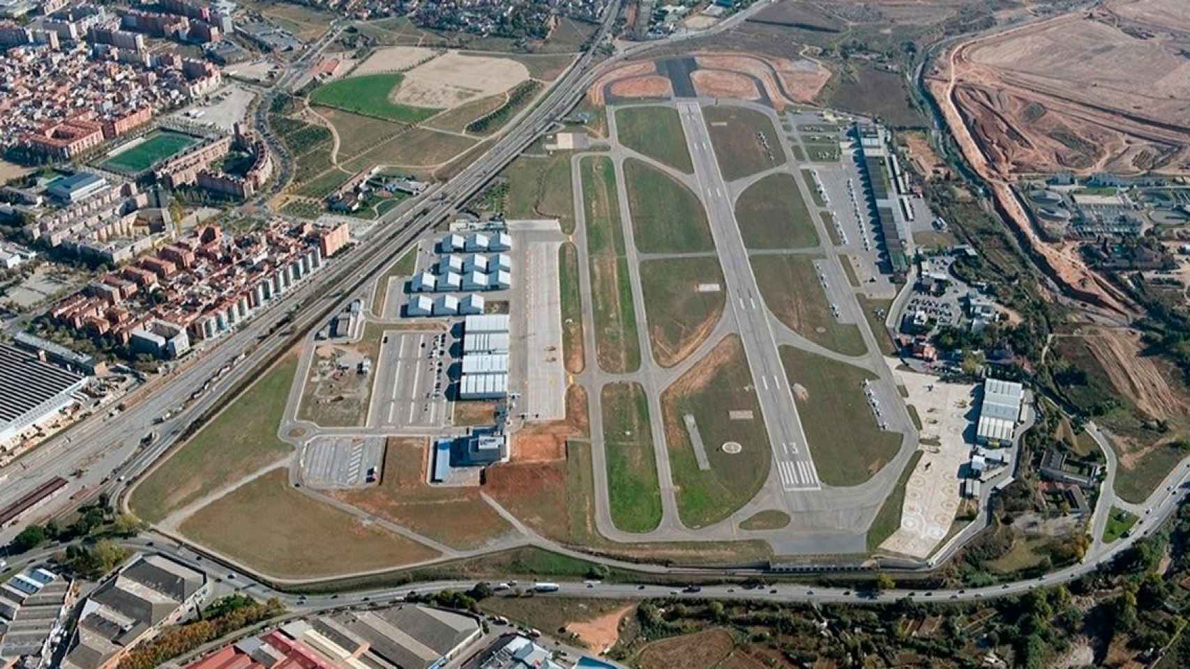 El aeropuerto de Sabadell (Barcelona) en una imagen de archivo / EUROPA PRESS