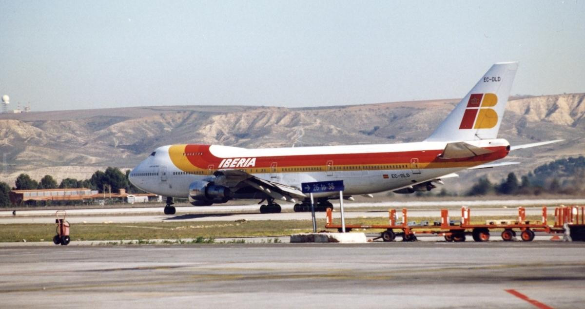 Un avión de Iberia, en una imagen de archivo / EP