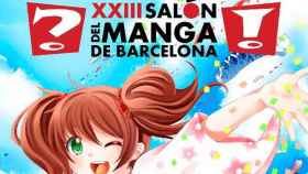 Cartel del XXIII Salón del Manga de Barcelona