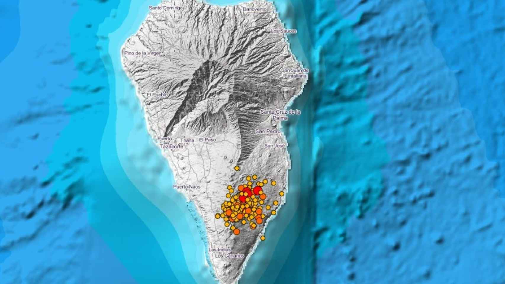 La Palma registra el terremoto de mayor magnitud /IGN