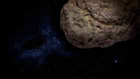 Un asteroide surcando el universo / CG