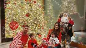 Messi celebra junto a sus hijos la navidad | INSTAGRAM