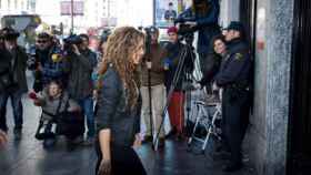 Shakira declara en los juzgados de Madrid / EFE
