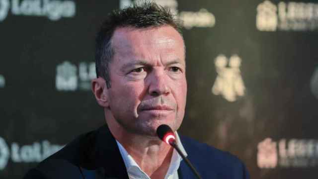 Lothar Matthäus, durante un acto de la Liga / EFE