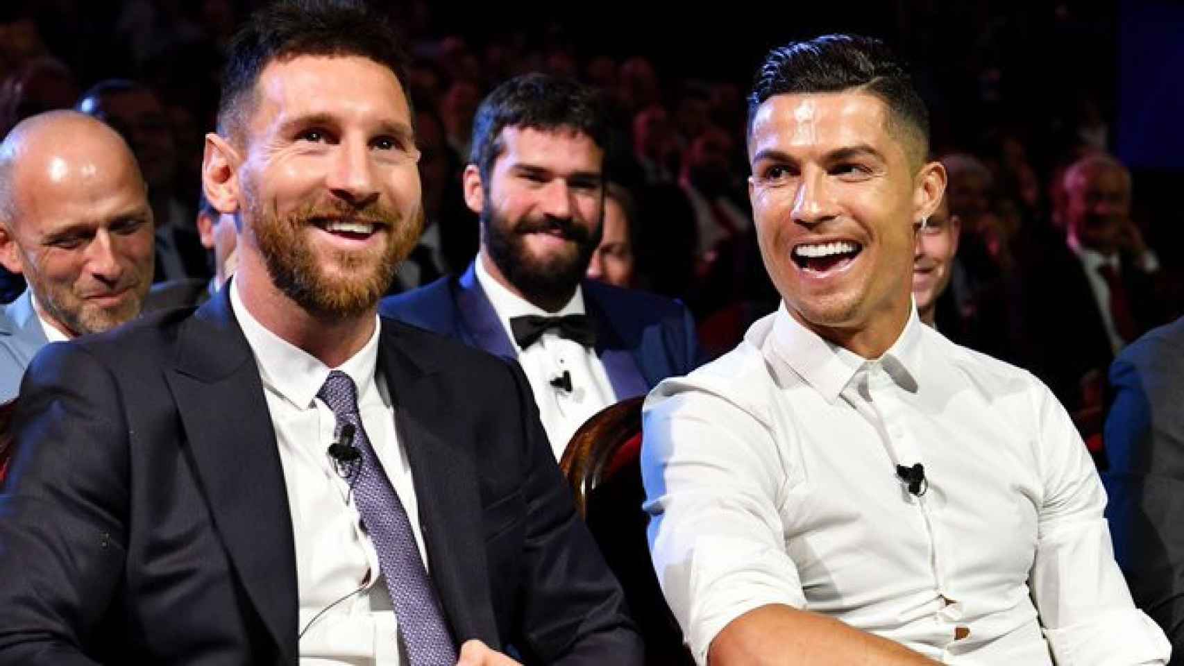 Leo Messi y Cristiano Ronaldo /REDES
