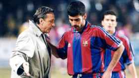Cruyff, dando instrucciones a Guardiola | REDES