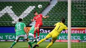 Havertz marcando un gol al Werder Bremen / EFE