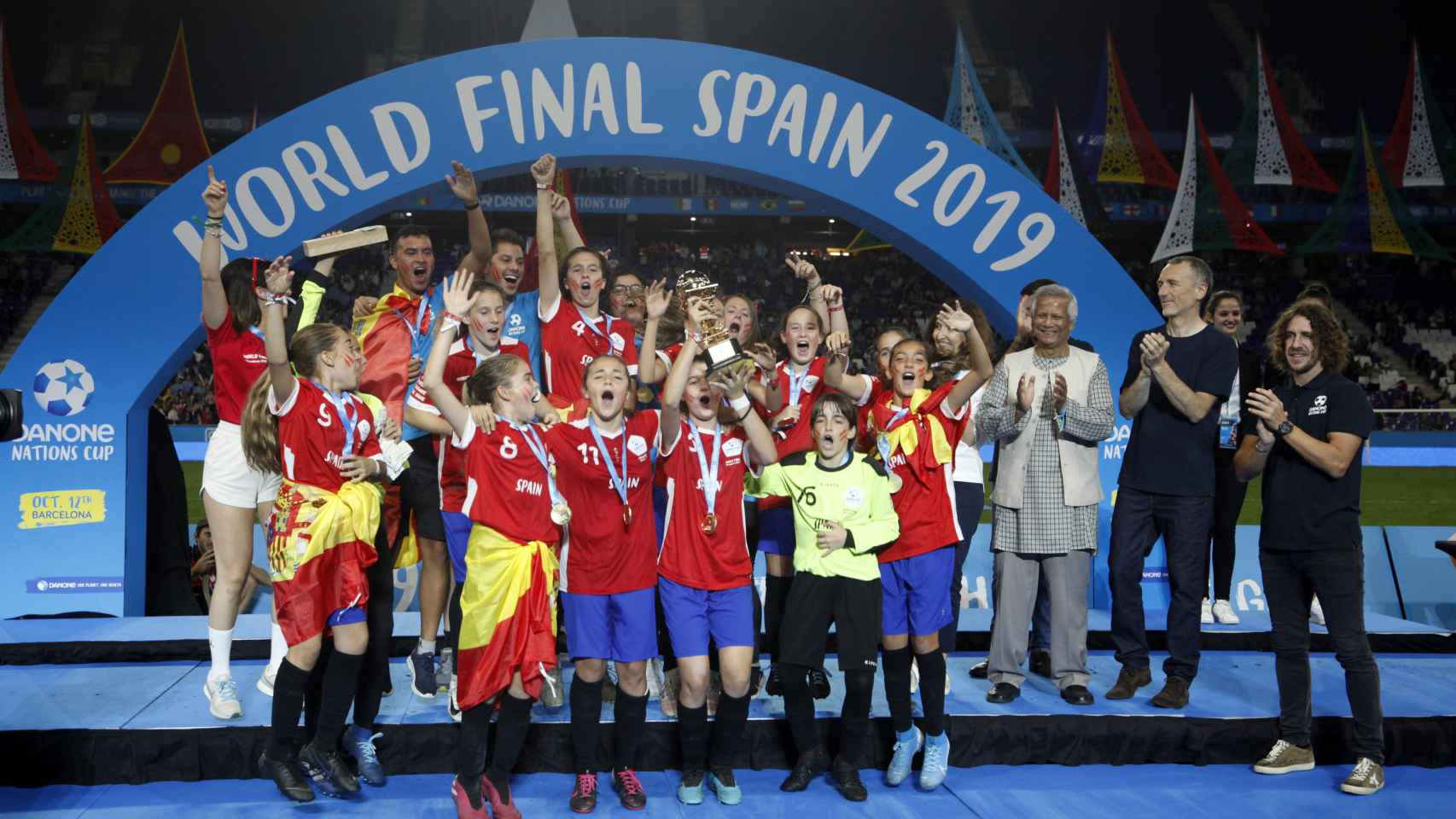 España se proclama campeona de la Danone Nations Cup por primera vez / DNC