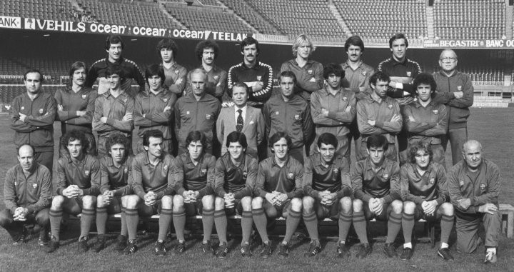 Plantilla del Barça en la temporada 1981/82 / EFE