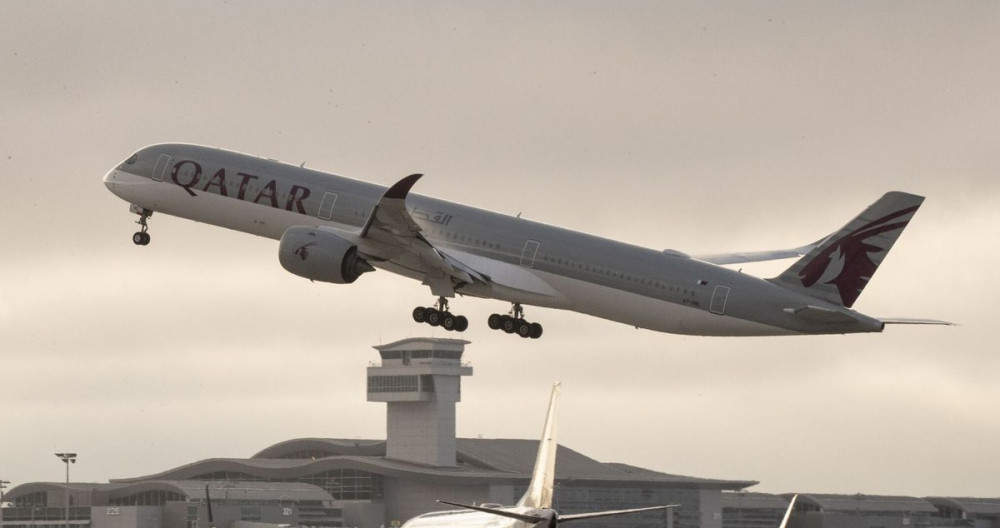 Una imagen de archivo de un avión de la aerolínea de Qatar / EFE