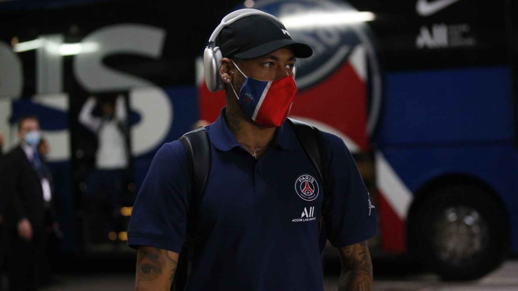 Neymar Junior antes de un partido del PSG / PSG