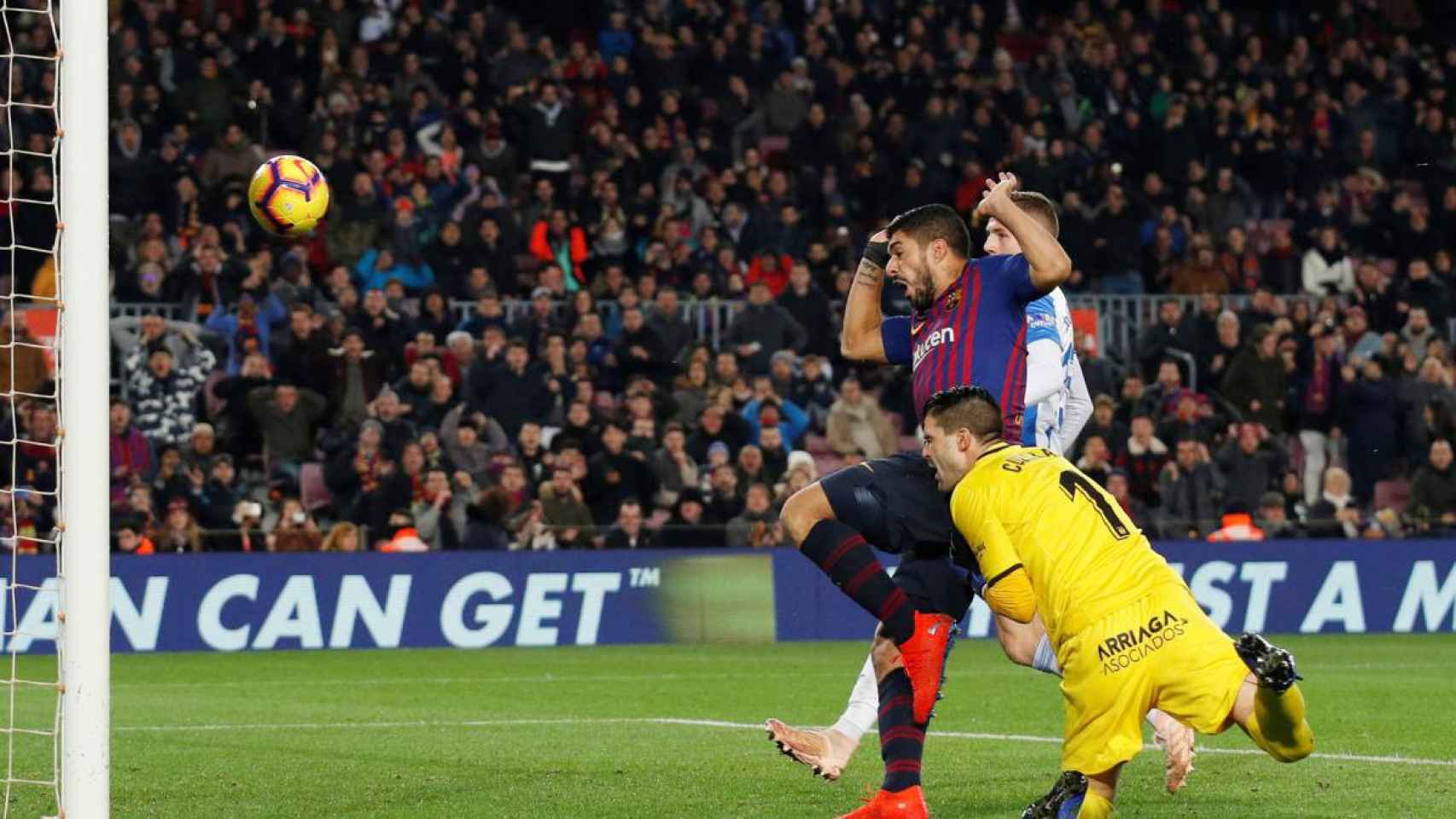 Gol de Luis Suárez contra el Leganés (2-1) / EFE