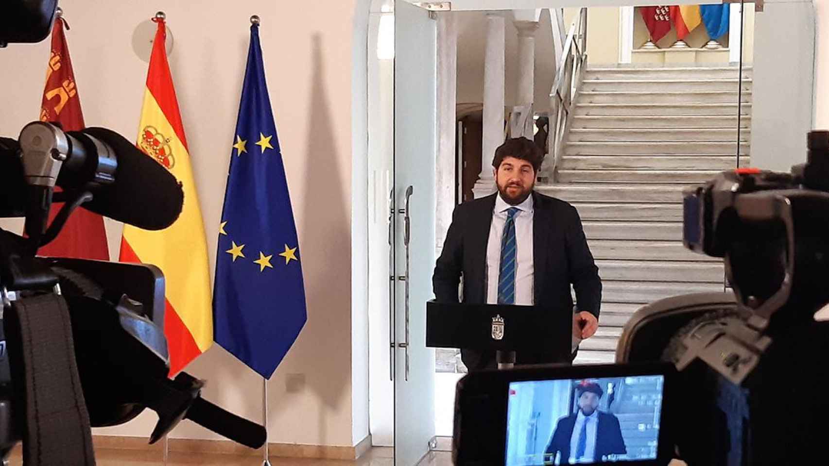 El presidente del Gobierno regional de Murcia, Fernando López Miras / EP