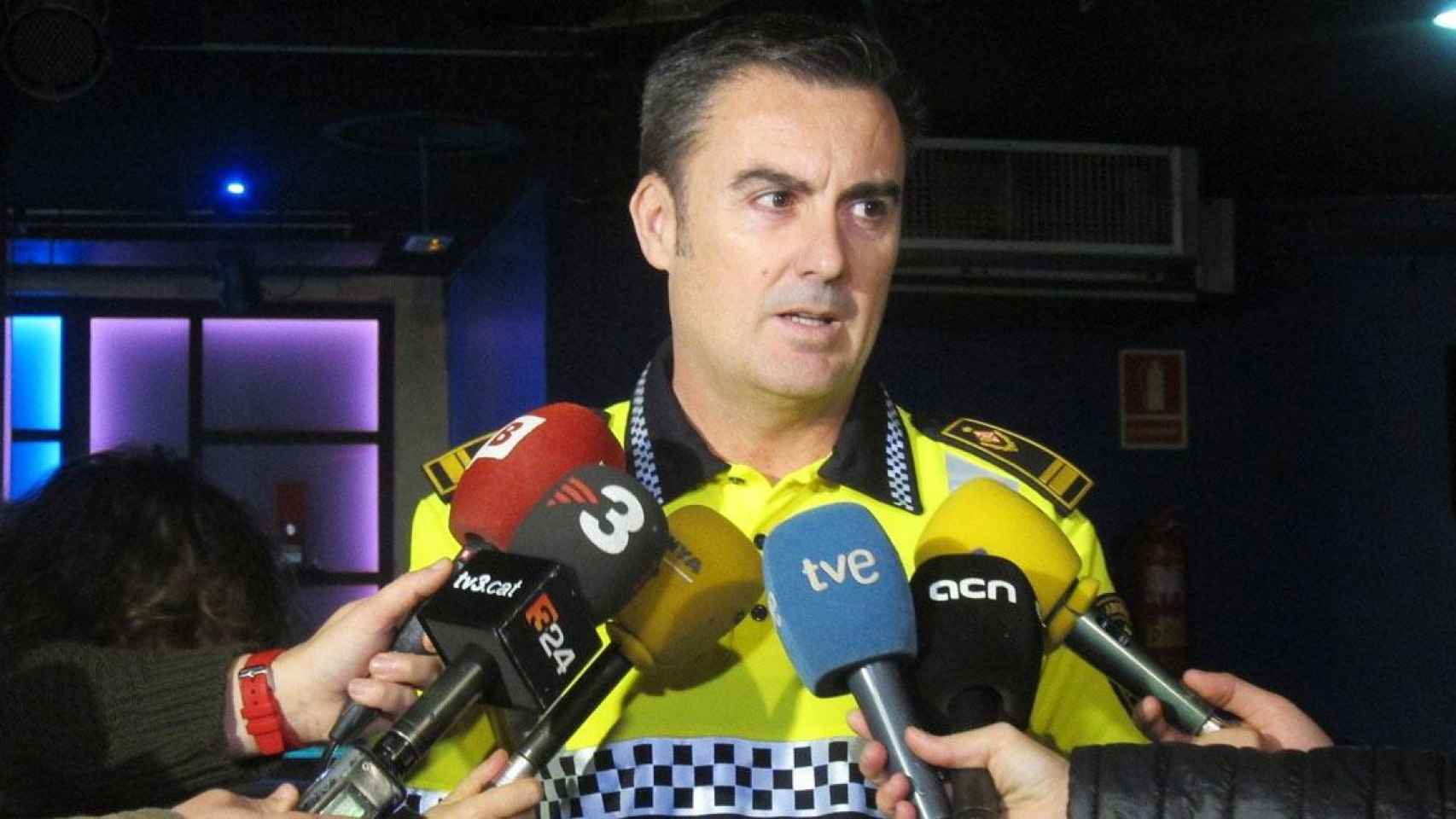 Pedro Velázquez, intendente mayor de la Guardia Urbana / CG