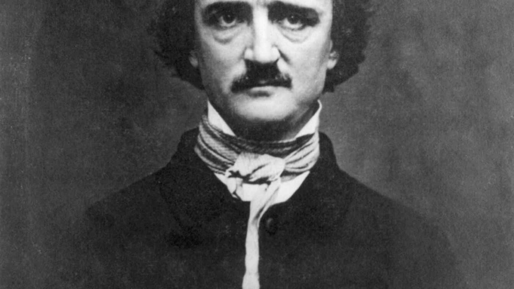 El escritor norteamericano Edgar Allan Poe en un daguerrotipo W. S. Hartshorn de 1848