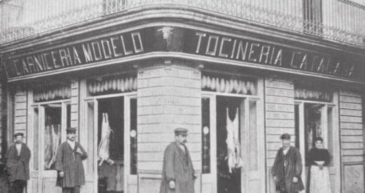 El origen de la empresa fue la carnicería Modelo montada por Isidro Bosch / NOEL