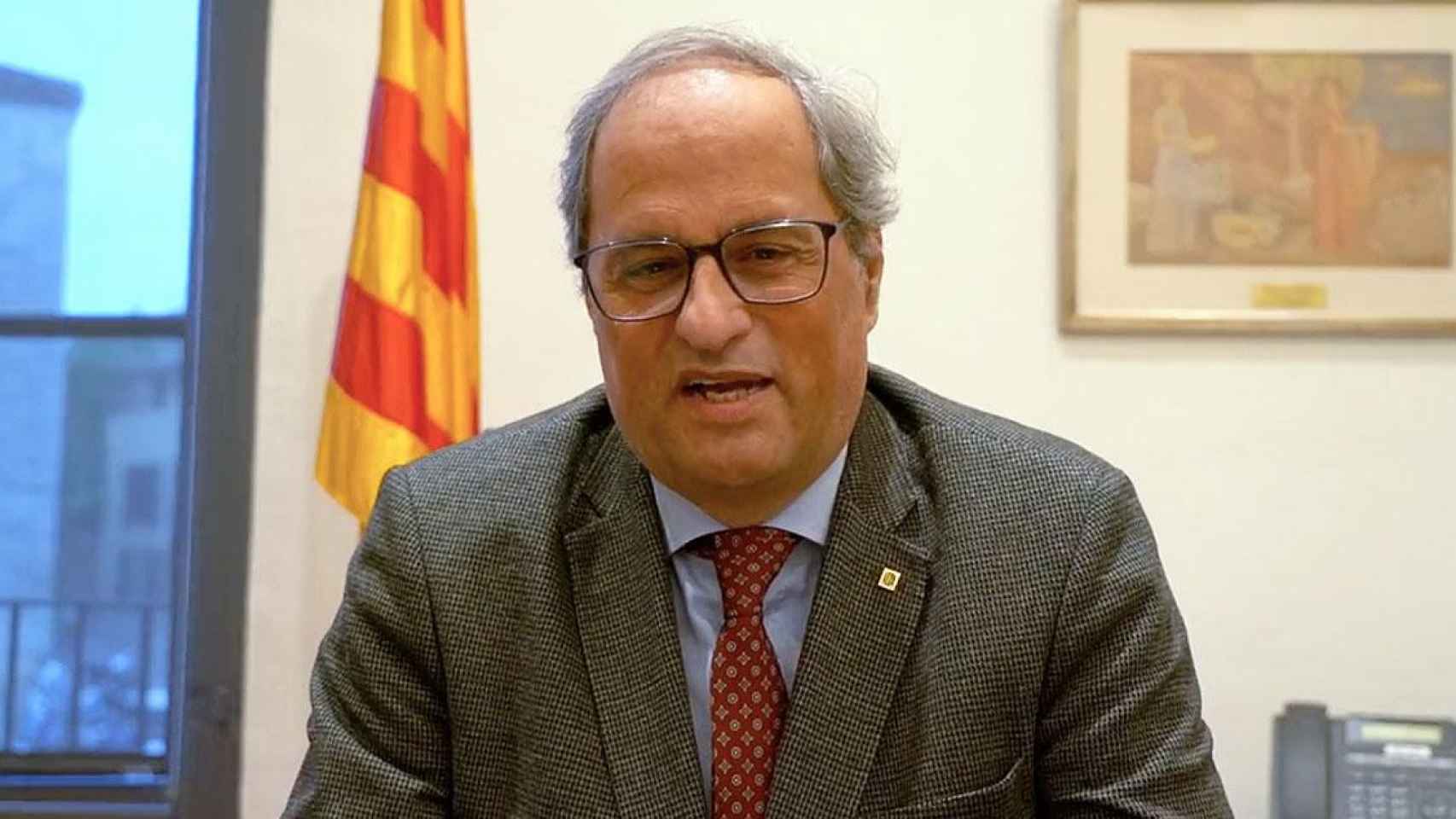 Quim Torra, expresidente de la Generalitat de Cataluña
